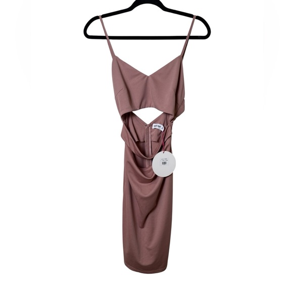 NWT Tiger Mist Mauve Backless Dress - Picture 1 of 9